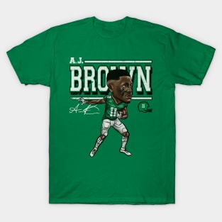 A.J. Brown Philadelphia Cartoon T-Shirt